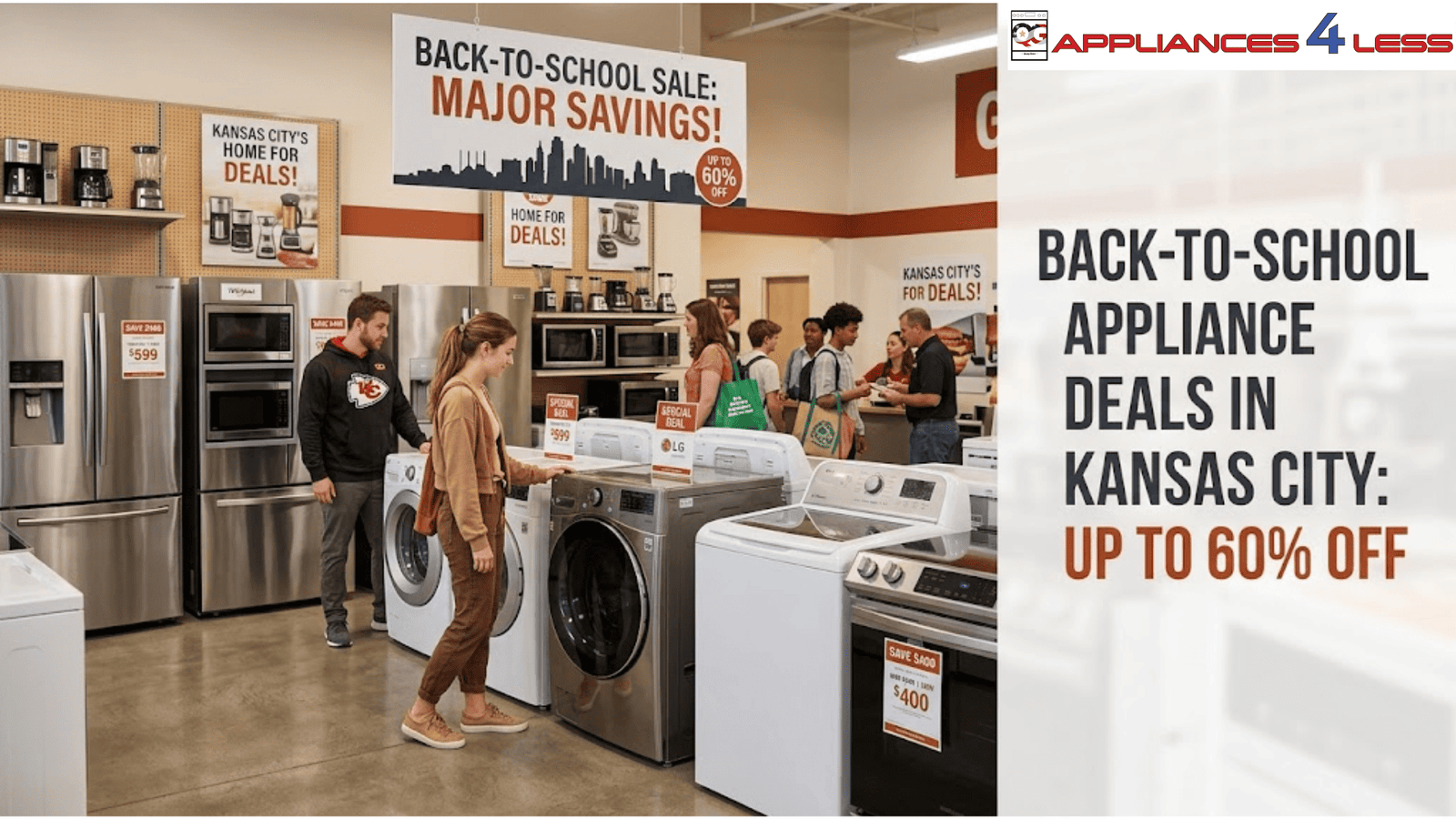 Back-to-School Appliance Deals in Kansas City