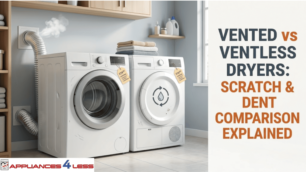 Vented vs Ventless Dryers