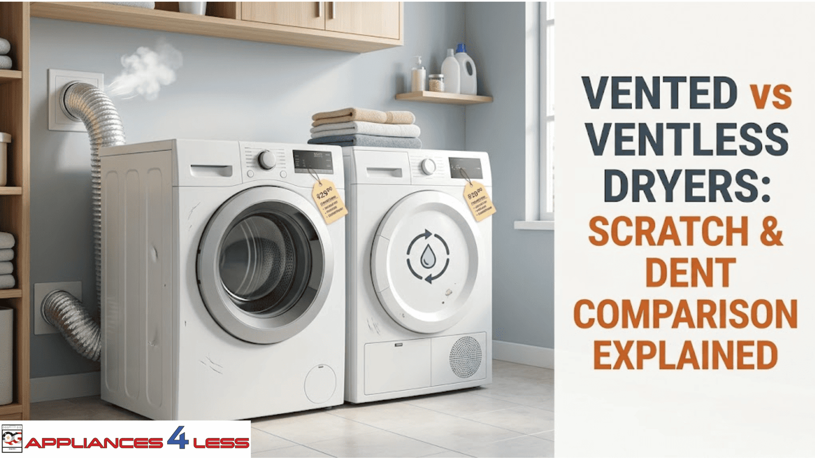 Vented vs Ventless Dryers