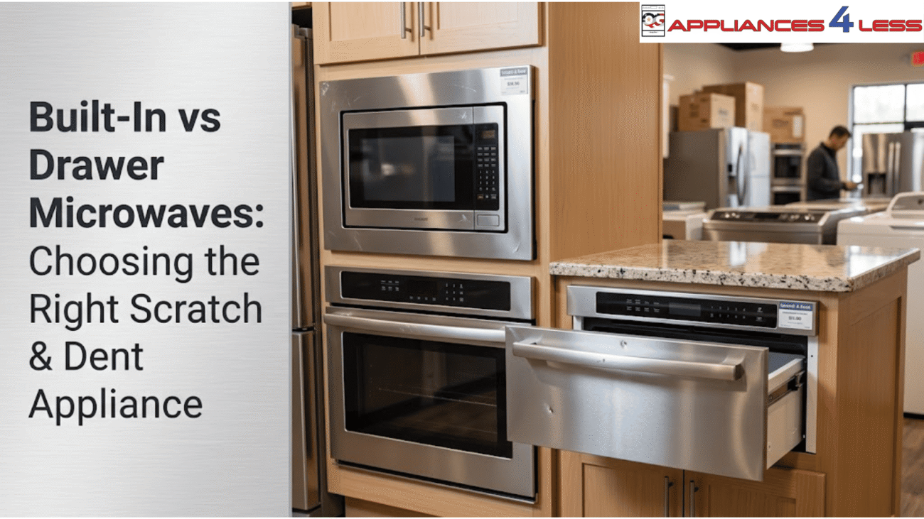 Built-In vs Drawer Microwaves