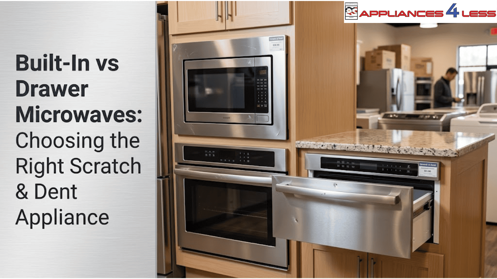 Built-In vs Drawer Microwaves