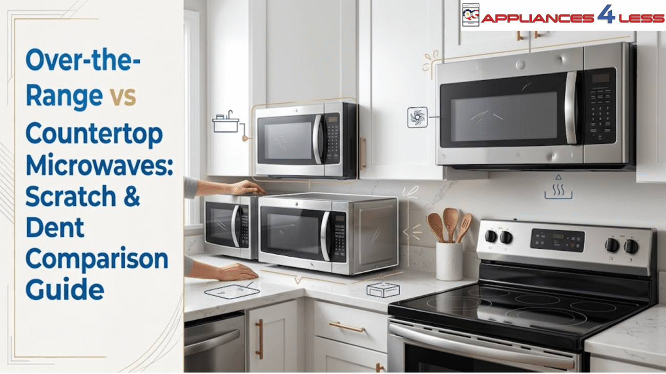 Over-the-Range vs Countertop Microwaves