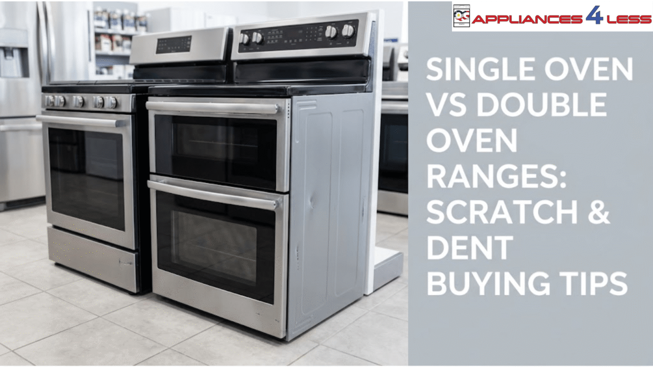 Single Oven vs Double Oven Ranges