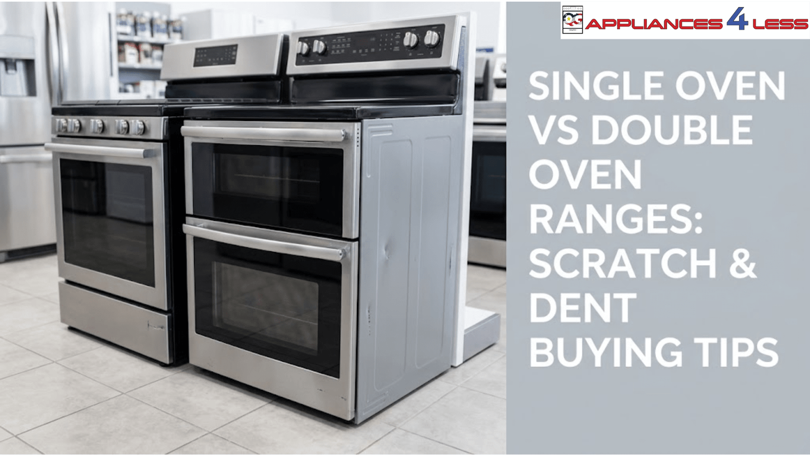 Single Oven vs Double Oven Ranges