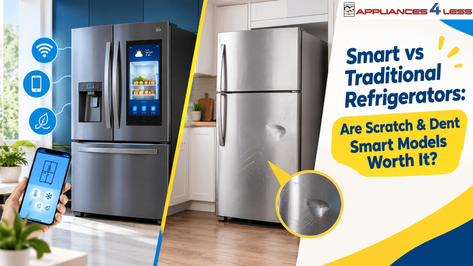 Smart vs Traditional Refrigerators